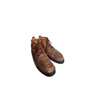 Wolverine Moc Toe Leather Work Boots 9.5M